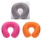 Inflatable Travel Neck Pillow With Soft Plush Cover For Car Flight And Office 22