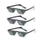 Mosaic Trick Sunglasses Deal With It Pixel Black Cool Joke Glasses 18