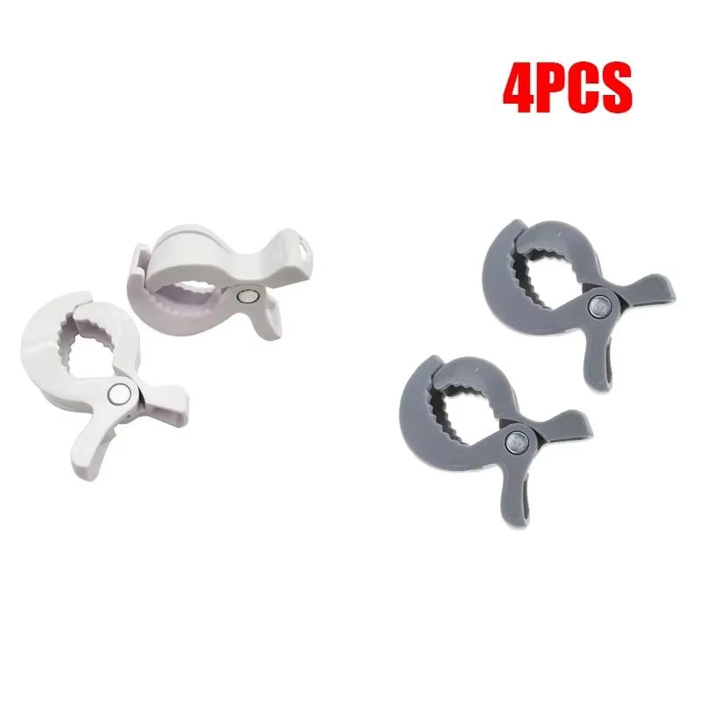Baby Stroller Alligator Clamp Hooks Portable Pram Car Seat Clips 24 PCS 19
