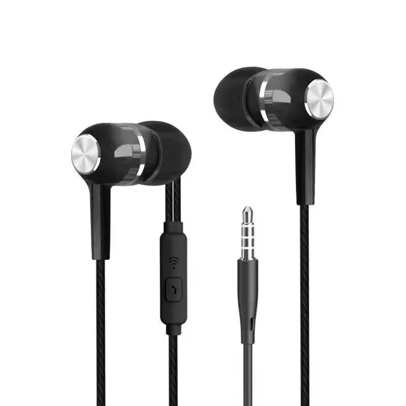 Universal 35mm Wired Sport Earbuds With Mic And Volume Control 1