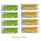 Car Air Vent Clip Freshener With Osmanthus Aroma Refill Sticks 48 Pcs 28