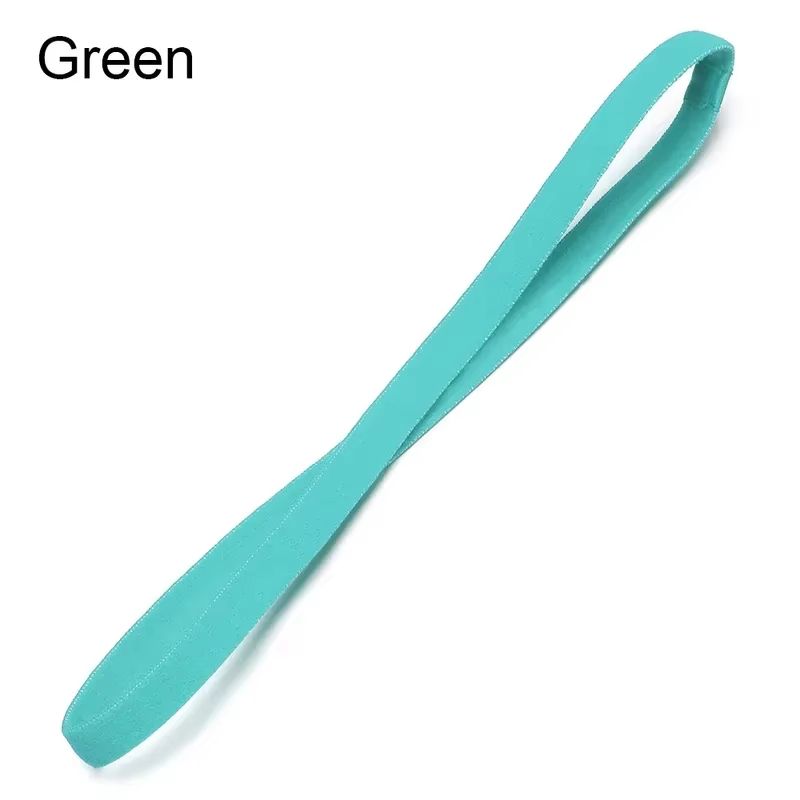 Thin Elastic Sport Headband Candy Color AntiSlip Sweatband Hair Accessory 8