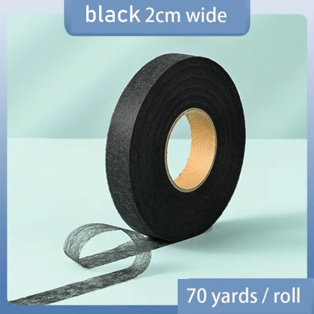 DoubleSided NonWoven Interlining Adhesive Fabric Cloth IronOn Hem Tape Web For Sewing Crafts 17