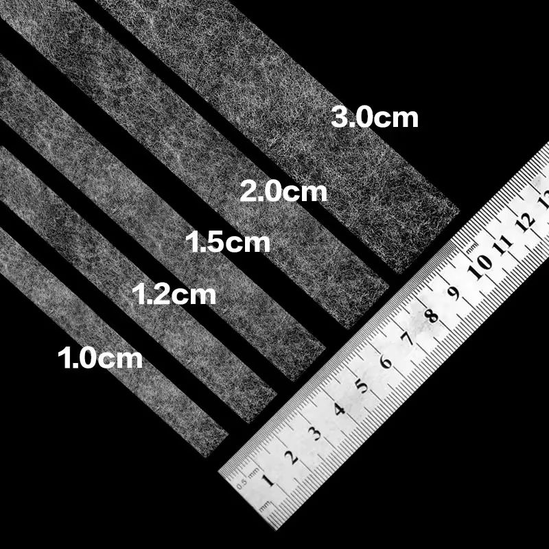 DoubleSided NonWoven Interlining Adhesive Fabric Cloth IronOn Hem Tape Web For Sewing Crafts 5