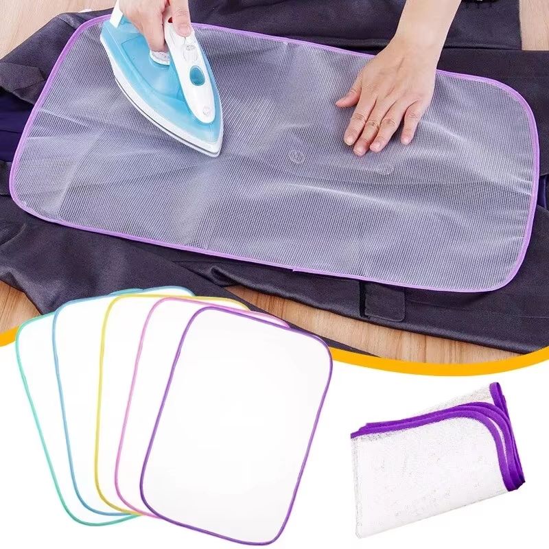 Mini Ironing Board Mat Cover Cloth Protective Mesh Insulation Pressing Pad 0