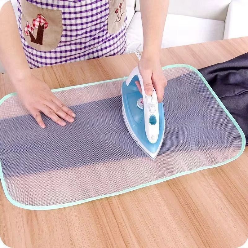 Mini Ironing Board Mat Cover Cloth Protective Mesh Insulation Pressing Pad 2