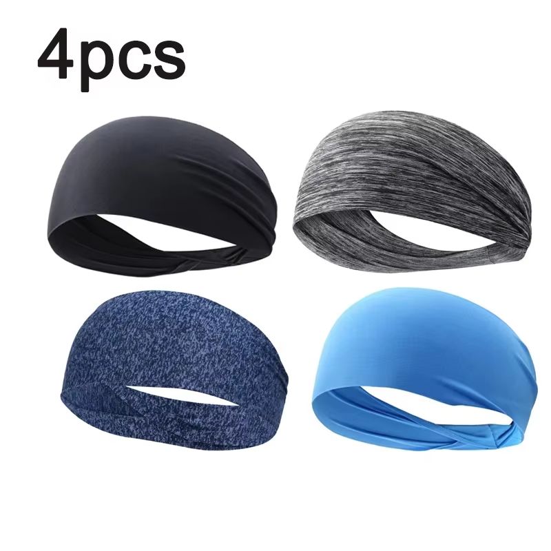 UltraThin Breathable Sports Sweatband Headwrap Absorbent Outdoor Headband 17