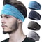 UltraThin Breathable Sports Sweatband Headwrap Absorbent Outdoor Headband 2