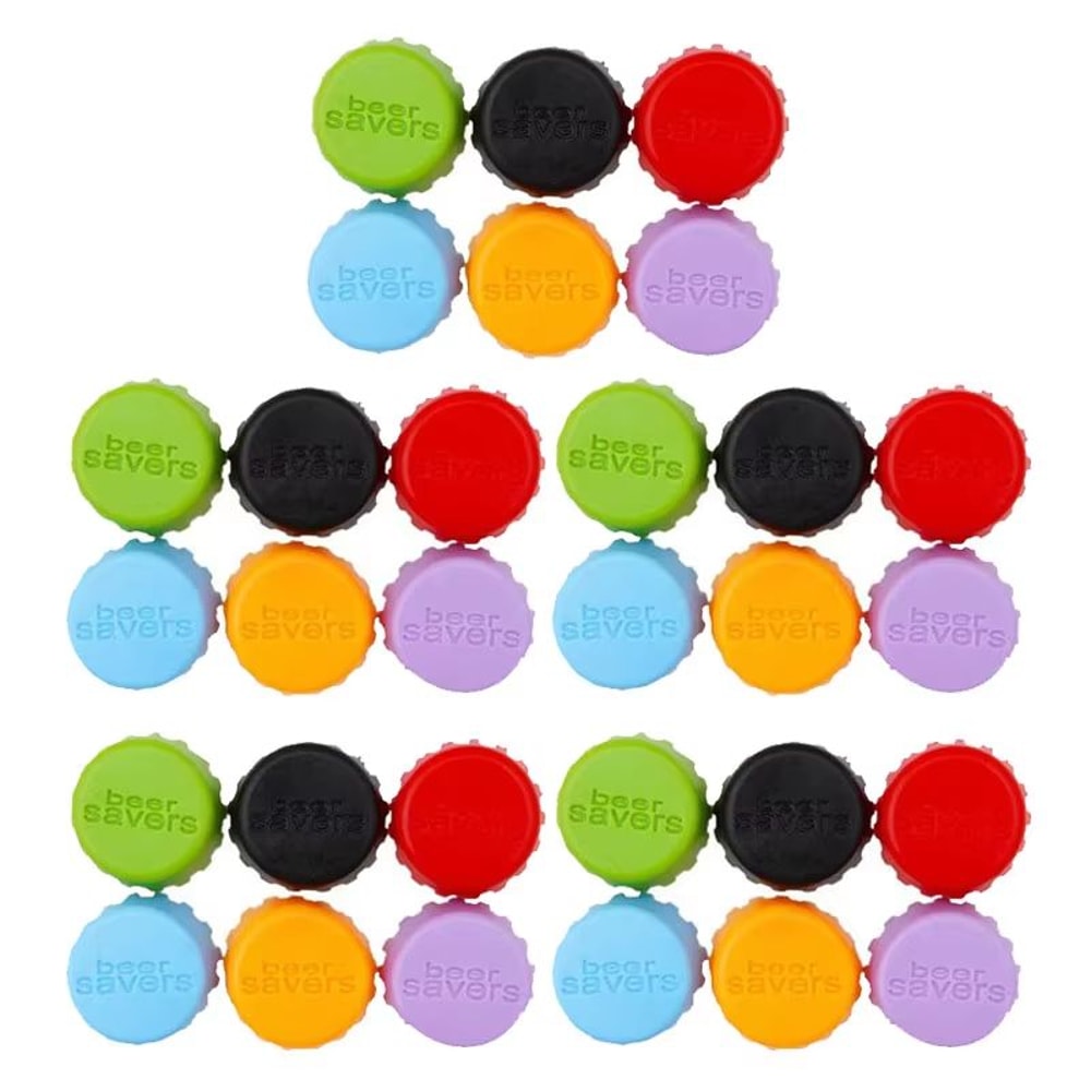 Creative Silicone Bottle Cap Covers For Beer Wine And Condiments 10