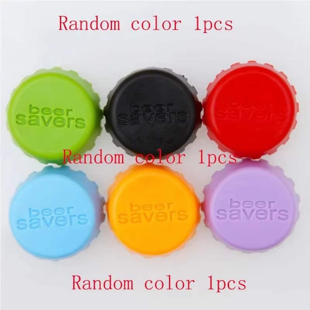 Creative Silicone Bottle Cap Covers For Beer Wine And Condiments 7