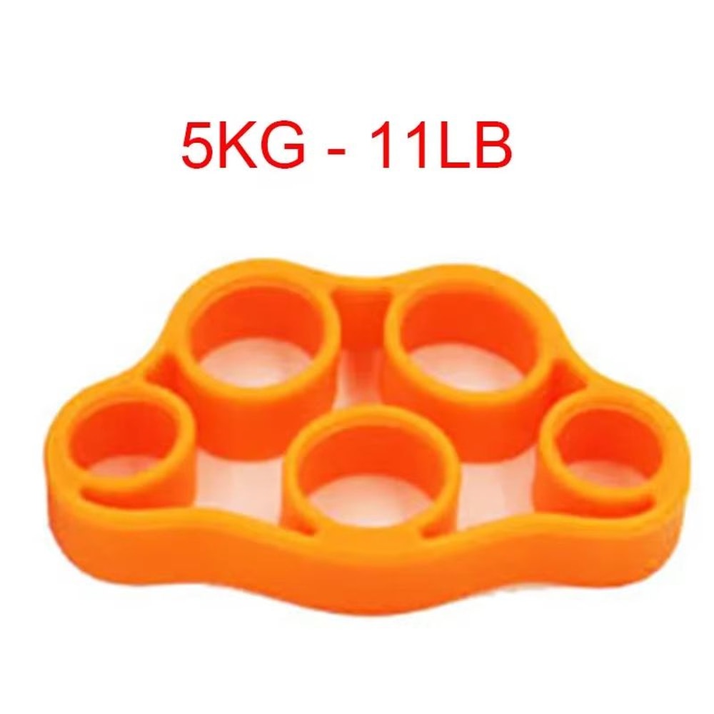 Silicone Hand Gripper And Finger Expander Resistance Bands For Grip And Wrist Strength 15