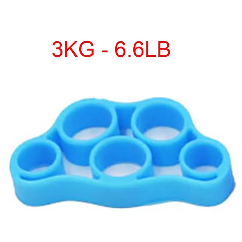 Silicone Hand Gripper And Finger Expander Resistance Bands For Grip And Wrist Strength 19