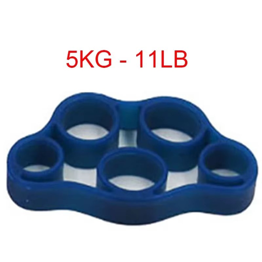 Silicone Hand Gripper And Finger Expander Resistance Bands For Grip And Wrist Strength 21