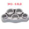 Silicone Hand Gripper And Finger Expander Resistance Bands For Grip And Wrist Strength 22