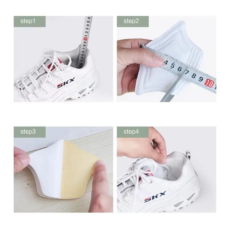 Adjustable Heel Pad Insoles Cushioned Heel Protector Inserts For Shoes 4
