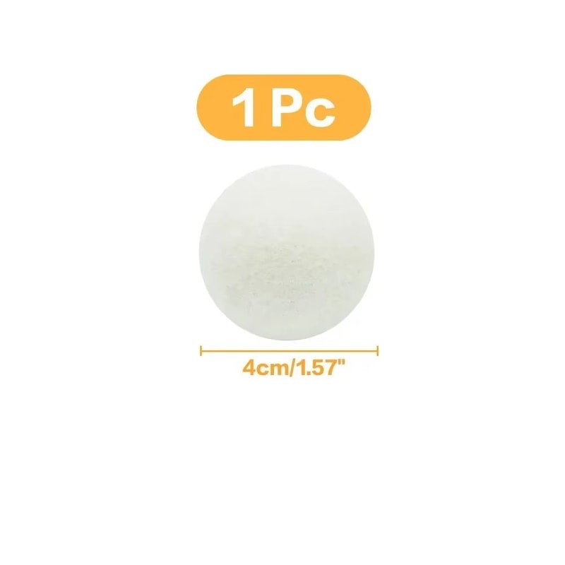 Reusable Wool Dryer Balls Natural Fabric Softener Laundry Set 7