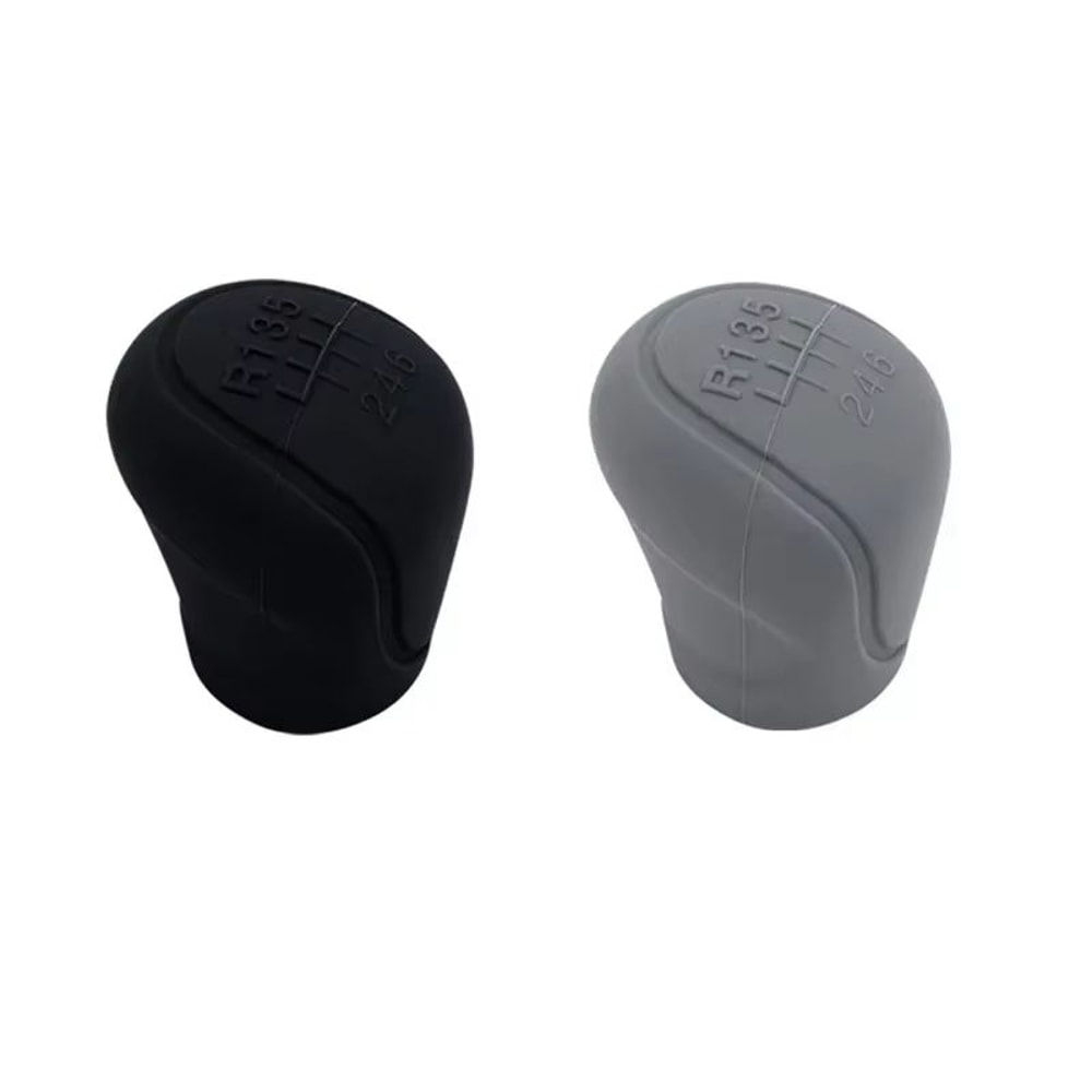 Silicone NonSlip Gear Shift Knob Cover Protective Grip For Car 13