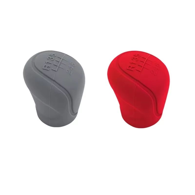 Silicone NonSlip Gear Shift Knob Cover Protective Grip For Car 14