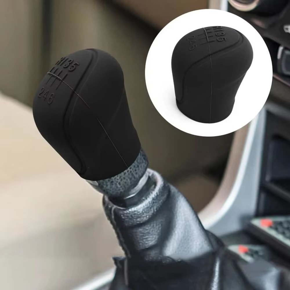 Silicone NonSlip Gear Shift Knob Cover Protective Grip For Car 1