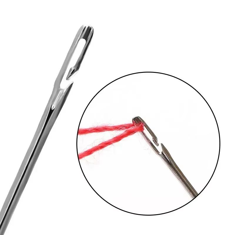 MultiSize Stainless Steel Sewing Needle Set Side Opening Household Hand Tools 2
