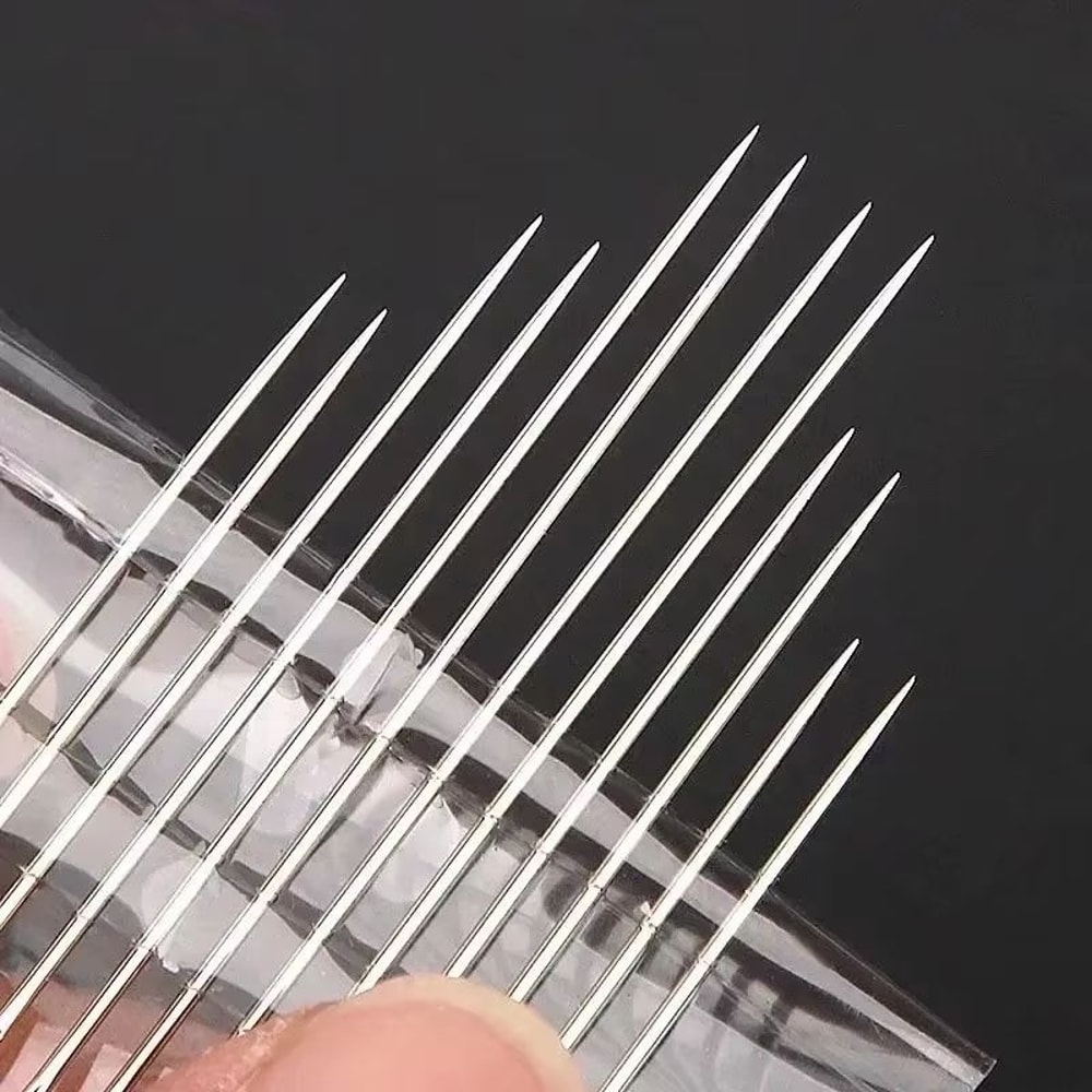 MultiSize Stainless Steel Sewing Needle Set Side Opening Household Hand Tools 3