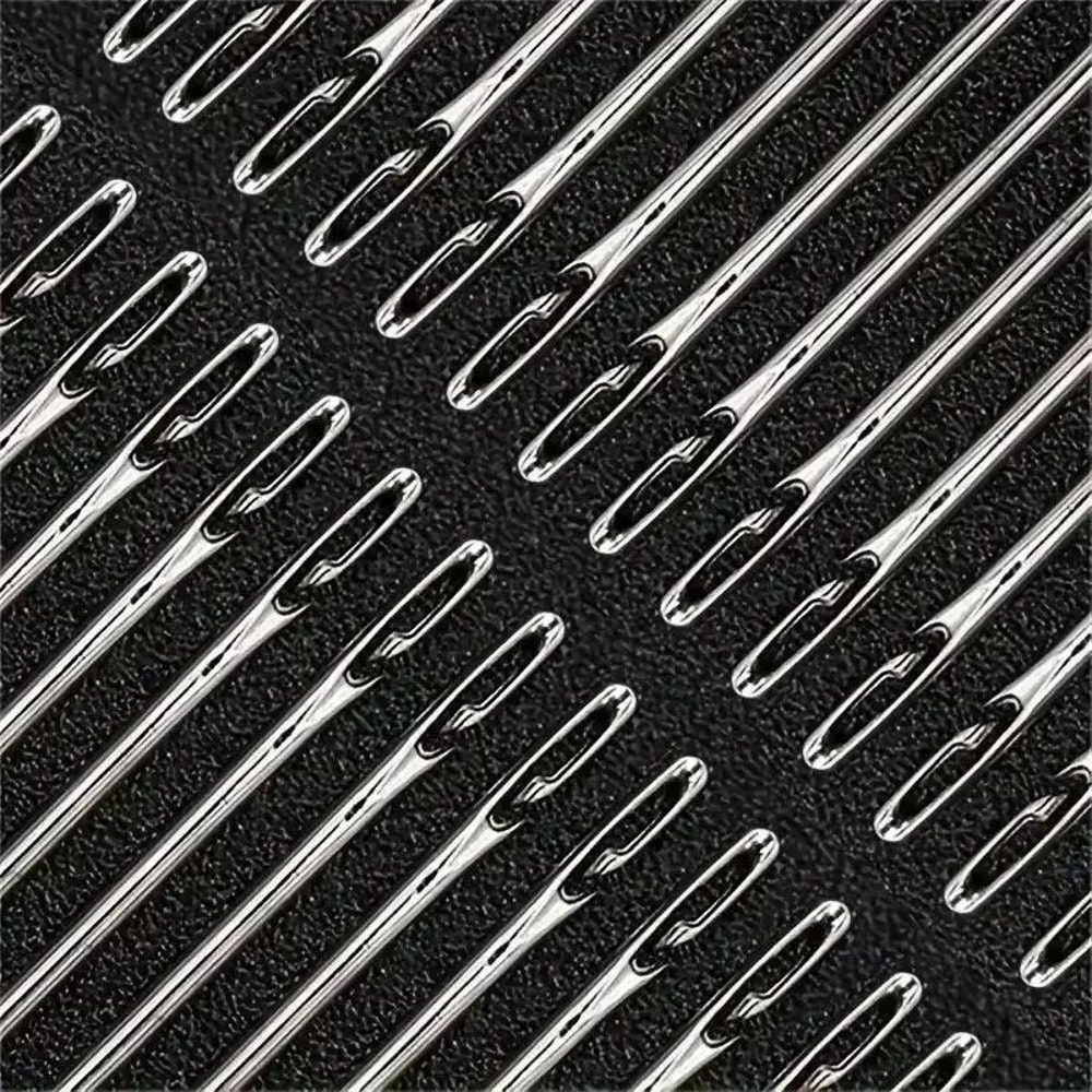 MultiSize Stainless Steel Sewing Needle Set Side Opening Household Hand Tools 4
