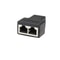 RJ45 Network Cable Splitter Extender Adapter Connector 8Core 6