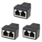 RJ45 Network Cable Splitter Extender Adapter Connector 8Core 8