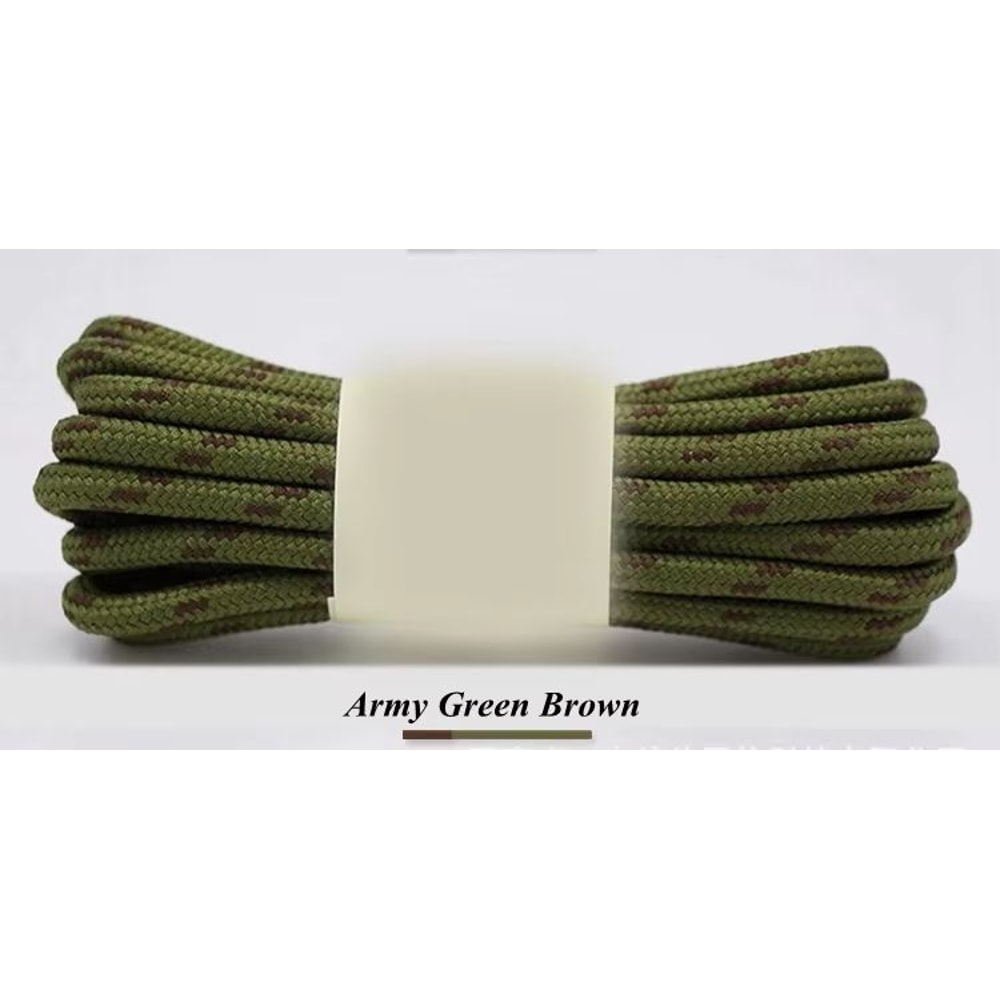 HeavyDuty Round Outdoor Shoelaces For Hiking Boot Walking Work Boot 15