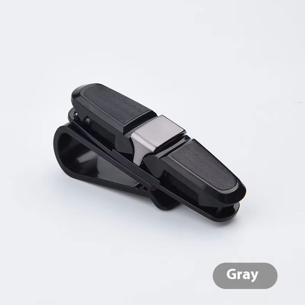 80Degree Rotating MultiFunctional Car Eyeglass Storage Clip Holder For Easy Access 2