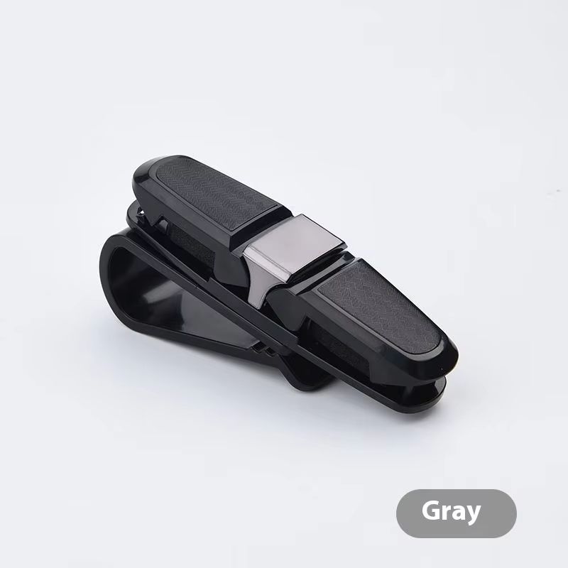 80Degree Rotating MultiFunctional Car Eyeglass Storage Clip Holder For Easy Access 2