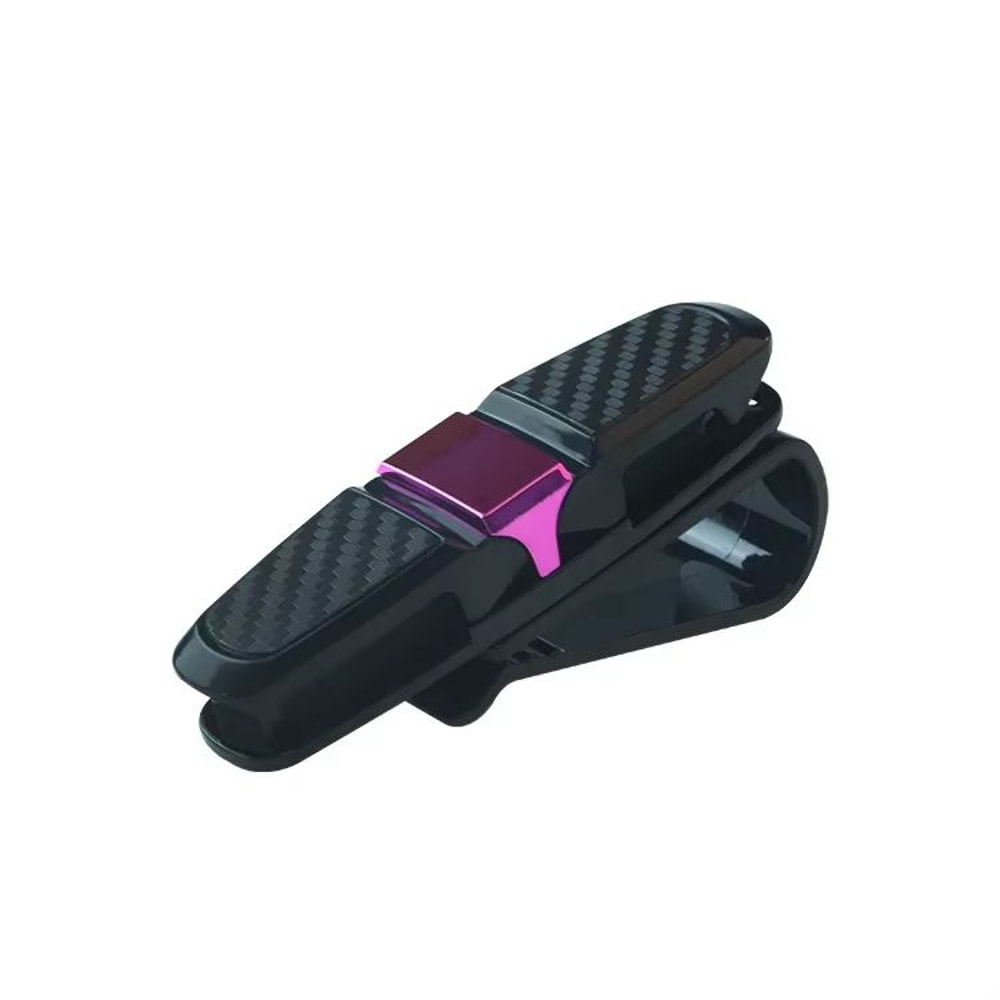 80Degree Rotating MultiFunctional Car Eyeglass Storage Clip Holder For Easy Access 6