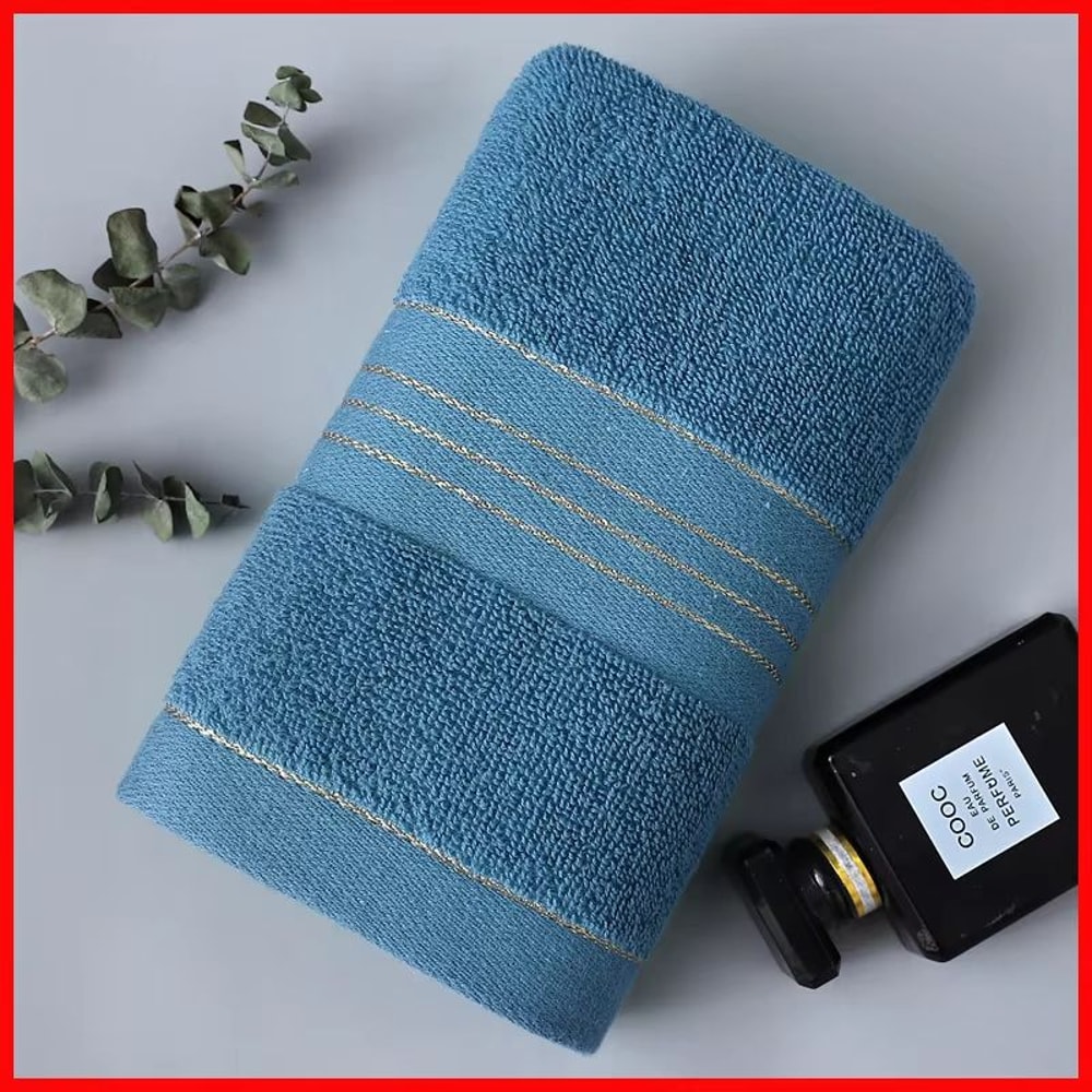 AllCotton Thickened Absorbent Face And Bath Towel Adult Jacquard Towel 1
