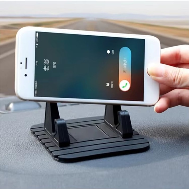 Creative Silicone Car Dashboard Phone Stand Universal Vertical Horizontal Navigation Holder 1
