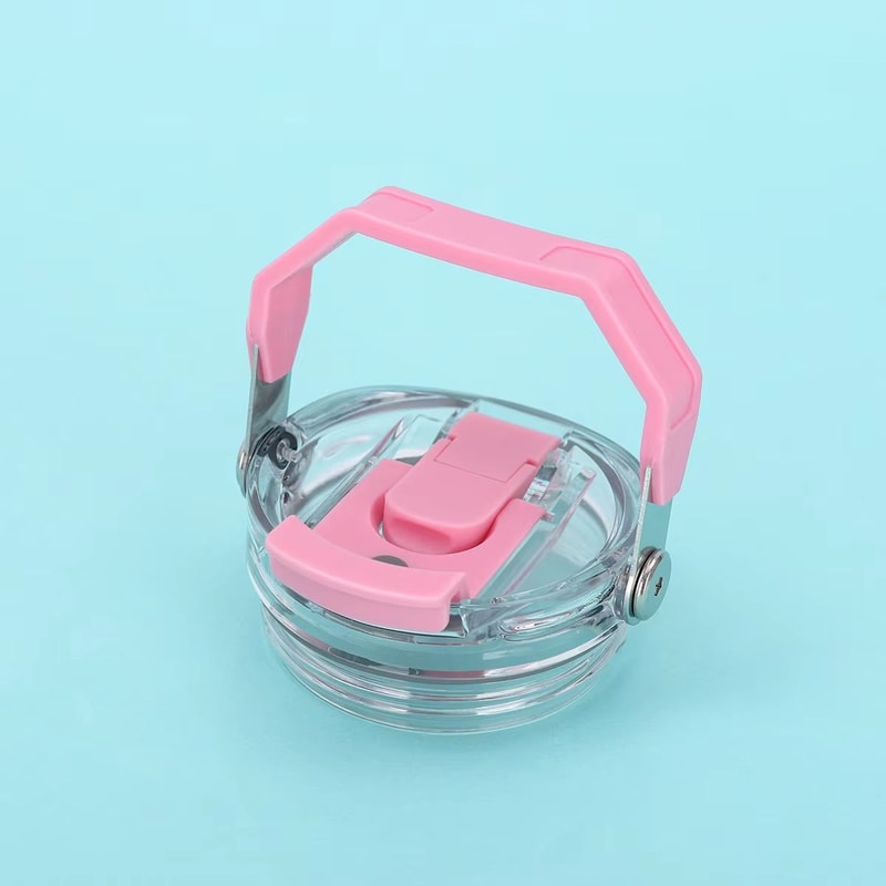30 Oz Double Drinking Cap LeakProof Portable Car Cup With Handle Transparent Insulated Lid 8