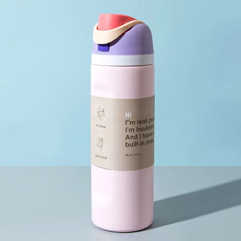 BestSelling Fruit Car Cup Stainless Steel Insulated Portable Handheld Sports Water Cup 11