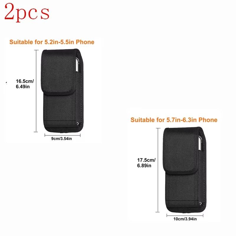 Tactical Cell Phone Pouch Holster With Free DRing Buckle Portable Nylon Wallet Card Carrying Case 16
