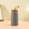 Mini Thermos Cup With Creative Wood Grain Cover Portable Vacuum Stainless Steel Water Cup 280 Ml 9 4