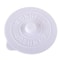 Simple Solid Color Concave Embossed Letter Silicone Rubber Integrated Water Cup Dust Cover Lid 9