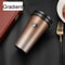 New American Simple Coffee Cup Portable Office DoubleLayer Vacuum Thermos Cup With Rope Seamless Li 2