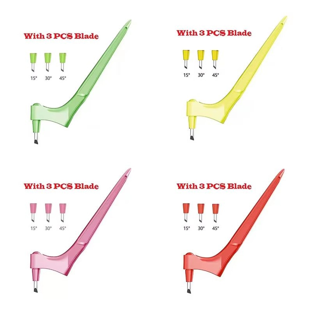 360 Degree Rotating Gyroscope Cutting Tool Set With Carbon Steel Blades And Cutting Pen 17