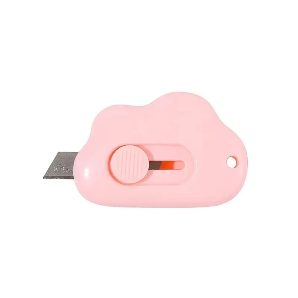 Mini Pocket Cloud Art Utility Knife With Refillable Blade Craft Paper Cutter 4