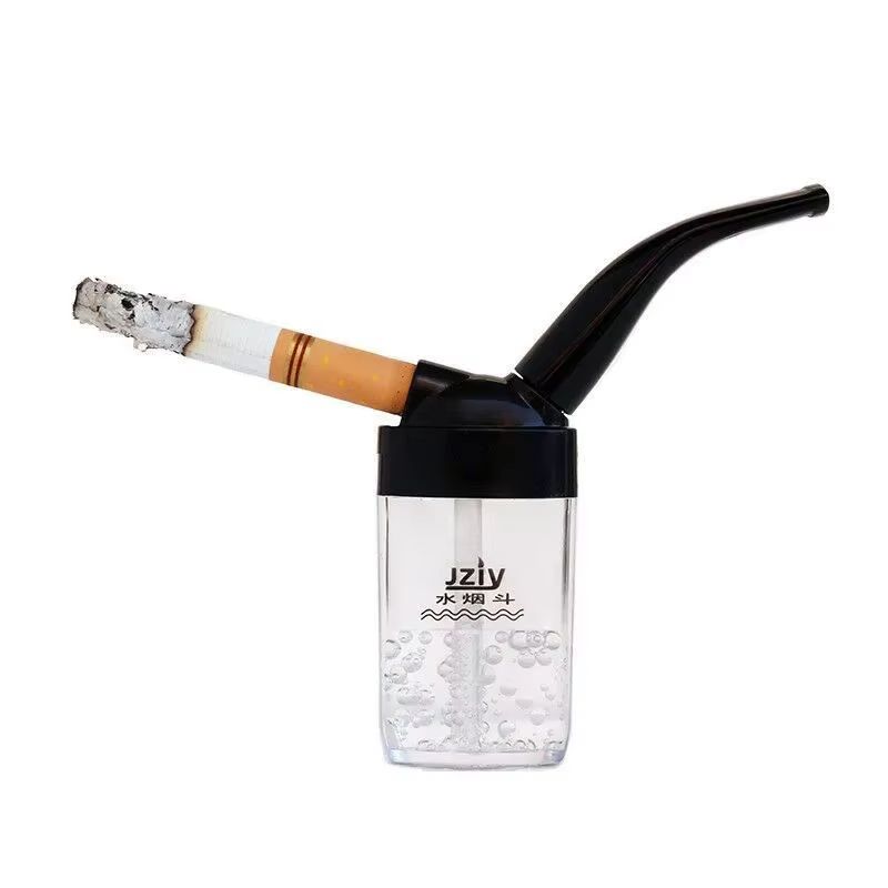 Mini Water Pipe Smoking Pipe With Filter Smokers Cigarette Holder Smoking Accessory Gadget 1