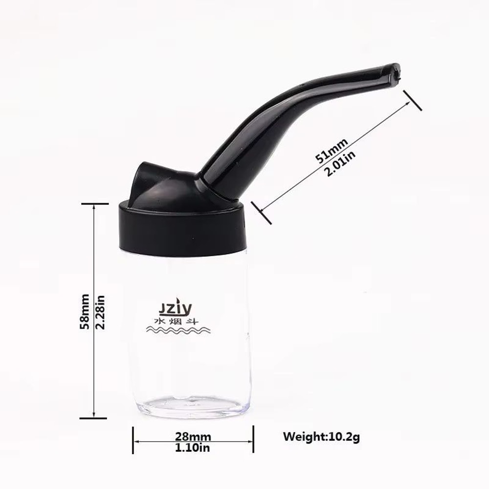Mini Water Pipe Smoking Pipe With Filter Smokers Cigarette Holder Smoking Accessory Gadget 2
