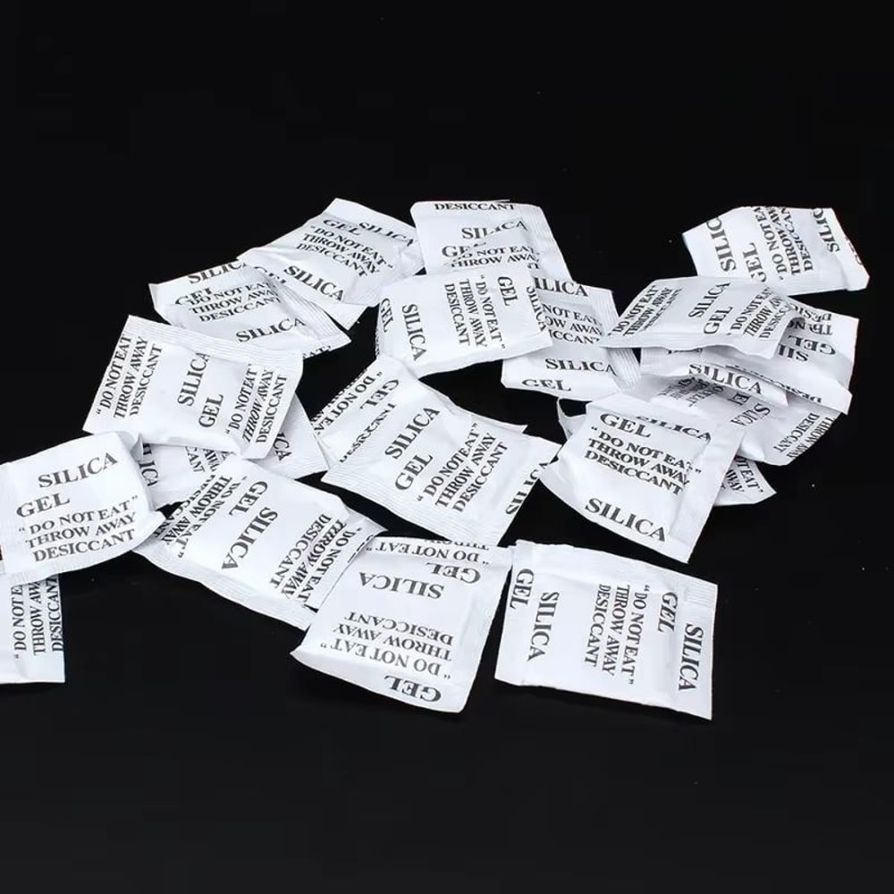 NonToxic Silica Gel Desiccant Moisture Absorber Packs For Room Clothes Food Storage 1