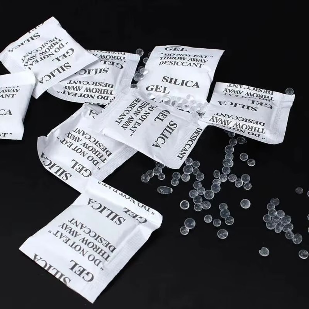 NonToxic Silica Gel Desiccant Moisture Absorber Packs For Room Clothes Food Storage 5