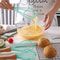 Manual Egg Beater Handheld Silicone With HighQuality Stainless Steel Wire HighTemperature Resistan 2