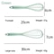 Manual Egg Beater Handheld Silicone With HighQuality Stainless Steel Wire HighTemperature Resistan 4