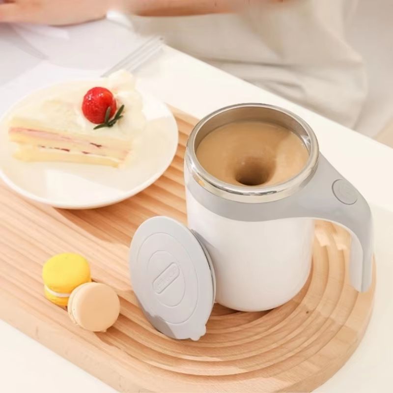 Fully Automatic Mixing Mug Rechargeable Wireless Coffee Cup With Warmkeeping Function Novel Design 0