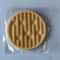 Round Silicone Coaster Striped WaterDraining AntiSlip HeatResistant Beverage Coaster 9